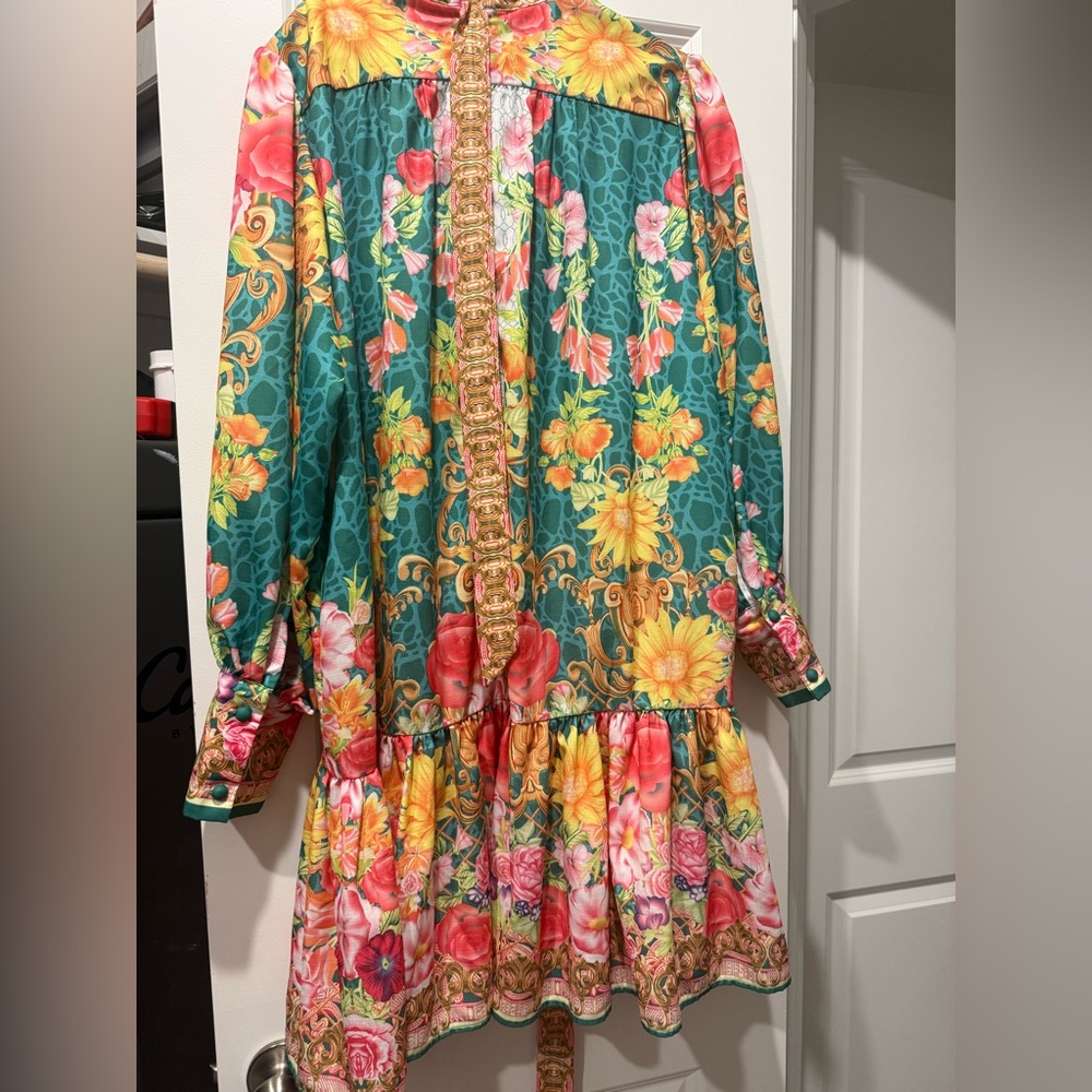Floral Multicolor Dress - Picture 2 of 4